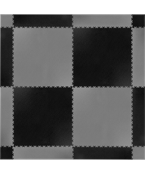 Dėlionės grindų kilimėlis inSPORTline Simple Dark Gray
