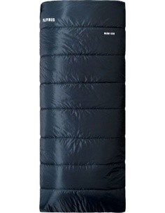 Alpinus Warm 1200 sleeping bag navy blue for right-handers