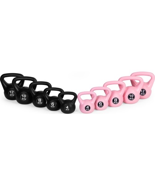 Kettlebell kettle 12kg pratybų hantelis kamuolys fitneso svoris ModernHome