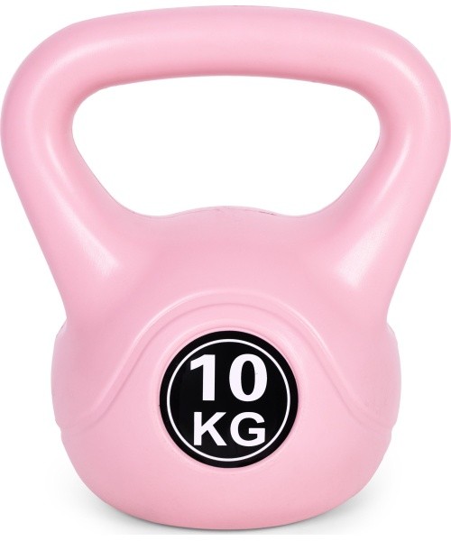 Kettlebell kettle 10 kg for exercise dumbbell ball weight fitness weight pink ModernHome