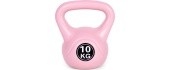 Kettlebell kettle 10 kg for exercise dumbbell ball weight fitness weight pink ModernHome