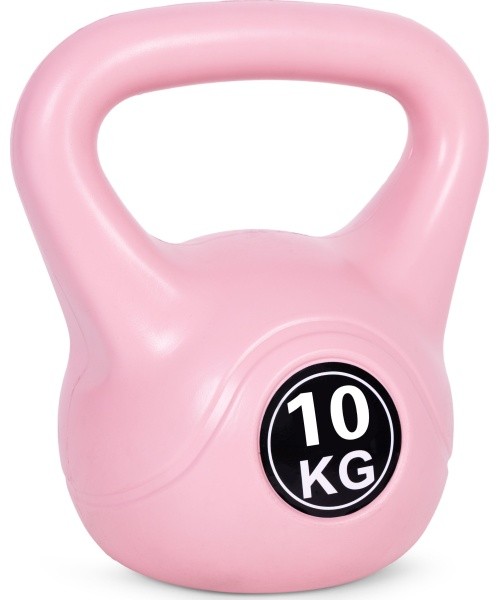 Kettlebell kettle 10 kg for exercise dumbbell ball weight fitness weight pink ModernHome