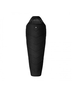 Alpinus Fiber Pro 1300 miegmaišis dešinėje, antracitas