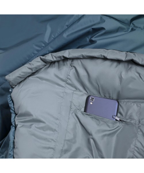 Alpinus Fiber Pro WS 1300 Sleeping Bag Right, Sage