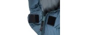 Alpinus Fiber Pro WS 1300 Sleeping Bag Right, Sage