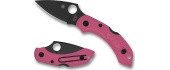 Folding Knife Spyderco C28FPPNS30VBK2 Dragonfly 2, Pink