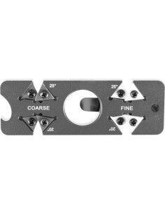 THE EDGE edcSHARP silver knife sharpener