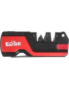 THE EDGE bushSHARP knife sharpener red + flint