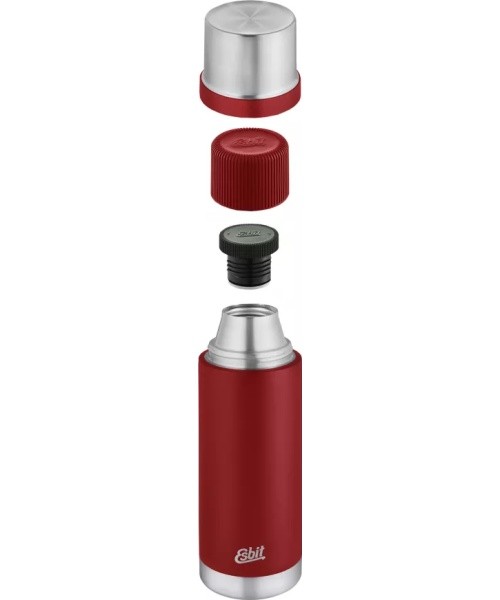 Esbit Sculptor Vacuum Flask 1 l burgundy thermos