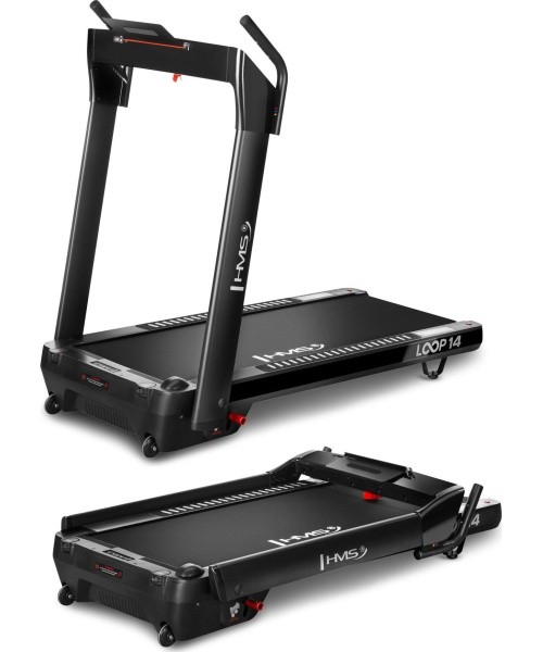 Elektrinis bėgimo takelis HMS Loop14 Black
