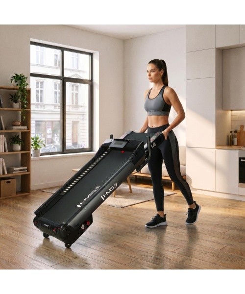 Elektrinis bėgimo takelis HMS Loop14 Black