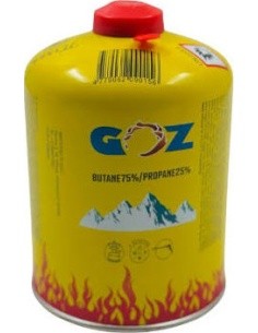 GOZ dujų balionėlis 450 g su sriegiu 75/25
