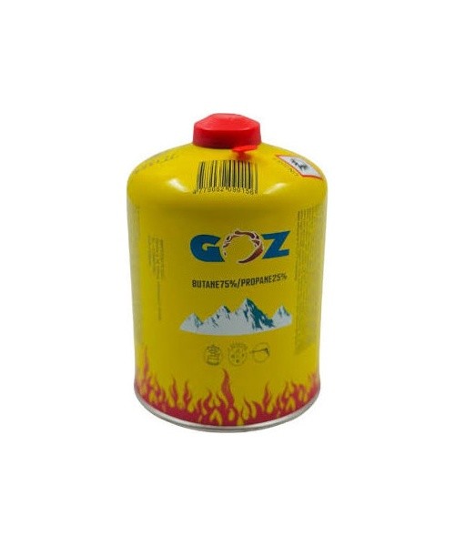 GOZ gas cartridge 450 g with 75/25 thread