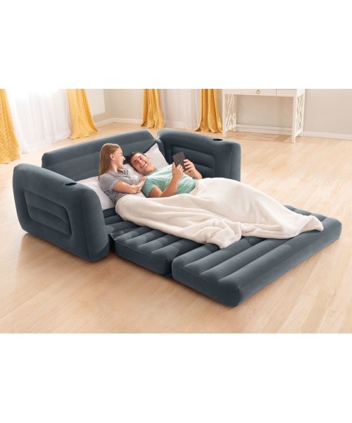 Inflatable sofa bed convertible mattress 2-in-1 INTEX 66552