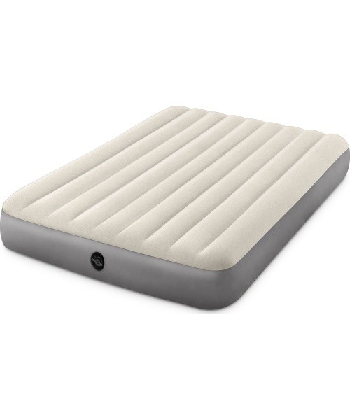 Velour inflatable mattress 203x152 cm Intex 64103
