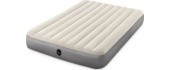 Velour inflatable mattress 203x152 cm Intex 64103