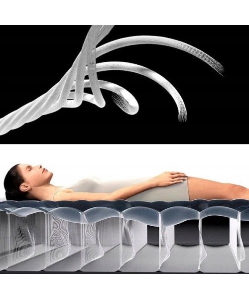 Didelis pripučiamas čiužinys 203x152 cm su integruota pompa INTEX 64126