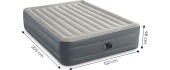 Large inflatable mattress 203x152 cm with built-in pump INTEX 64126