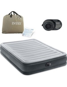 Double Bed Mattress With Automatic Pump Intex, 191x137cm