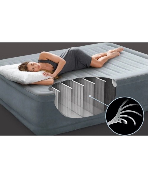 Double Bed Mattress With Automatic Pump Intex, 191x137cm
