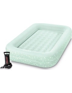 Inflatable Toddler Bed + Pump Intex