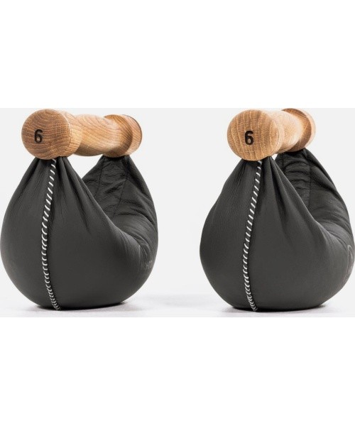 SwingBells Eiche ąžuolinių hantelių rinkinys - 6 kg