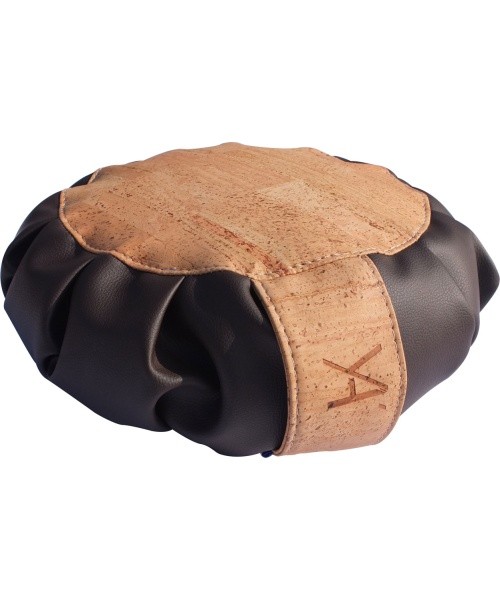 YA´Fu Meditationskissen Vegan - Schwarz-Kork