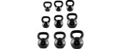 Rubberised Kettlebell HMS KNV - 6 kg