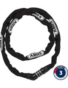 Abus Chain Steel-O-Chain 4804C/110 Lock Black
