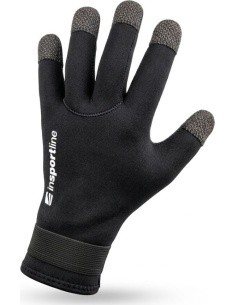 Neoprene Gloves inSPORTline Adrio 3 mm - Juoda