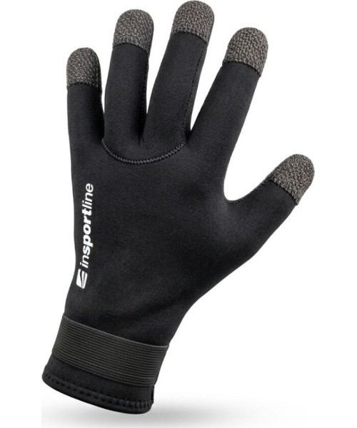 Neoprene Gloves inSPORTline Adrio 3 mm - Juoda