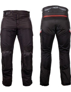 Motorcycle Pants BOS Soul - Black/Red