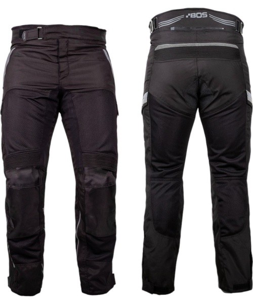 Motorcycle Pants BOS Soul - Juodai pilka