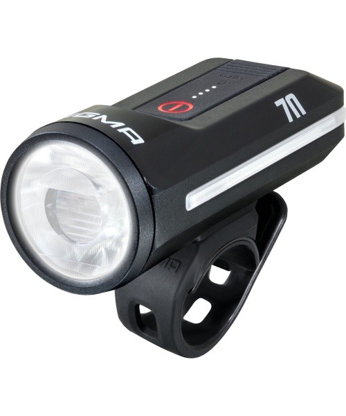 Priekinė lempa Sigma Aura 70 USB