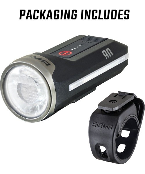 Priekinė lempa Sigma Aura 90 USB