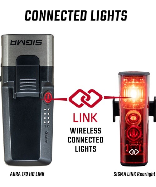 Sigma Aura 170 HB Link USB front light