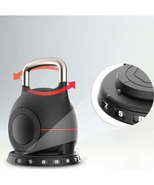 Adjustable Kettlebell inSPORTline Xtrabell 2–20 kg