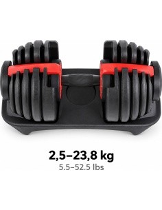 Adjustable Weight Dumbbell - 2,5–23,8 kg