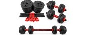 Adjustable Dumbbell & Barbell 2-in-1 Set - 40kg