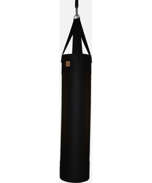 YA´Fight Boxsack - Schwarz-Braun (Schwarze Naht)