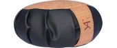 YA´Fu Meditationskissen Vegan - Braun-Schwarz (Braune Naht)