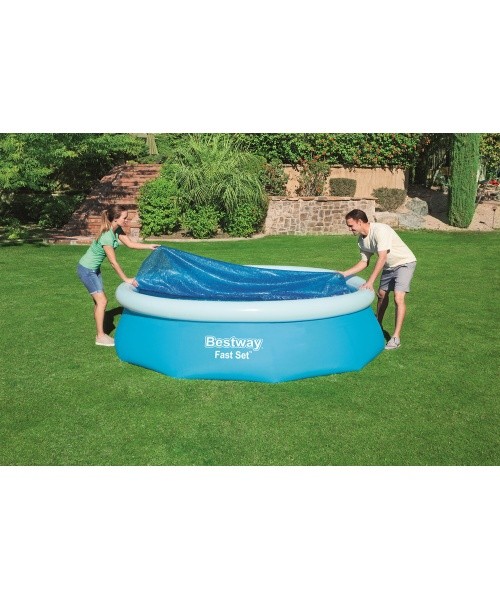 Apvalus baseino uždangalas Bestway Solar, 244 cm