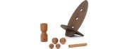 rollbrett Set Eiche groß