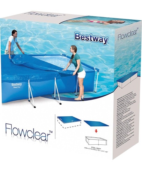 Cover for Pool Bestway 400x211cm