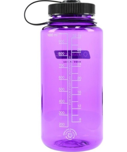 Nalgene Wide Mouth buteliukas, 1 l, violetinis