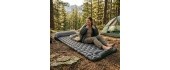 Inflatable Sleeping Pad w/ Integrated Pump inSPORTline Soultea 190 x 60 x 6 cm - Sandy