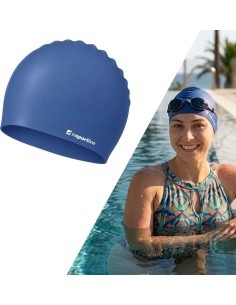 Swimming Cap inSPORTline Streamis - Dark blue