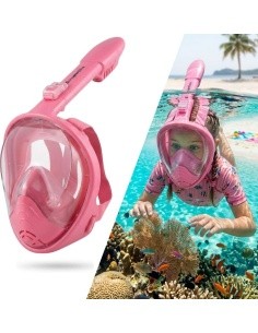 Children’s Snorkeling Mask inSPORTline Marfino - Pink