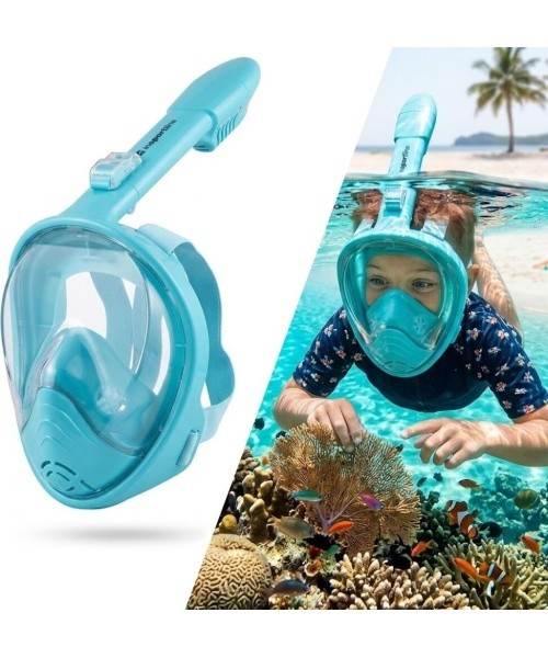 Children’s Snorkeling Mask inSPORTline Marfino - Turquoise