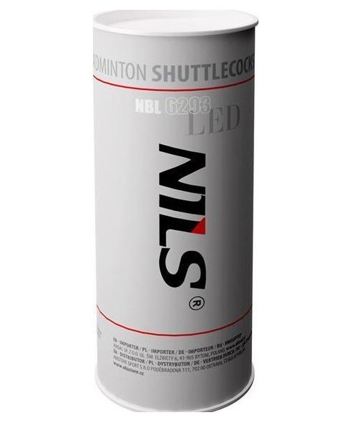NBL6293 NYLON SHUTTLECOCKS LED MULTICOLOR PACK OF 3 NILS
